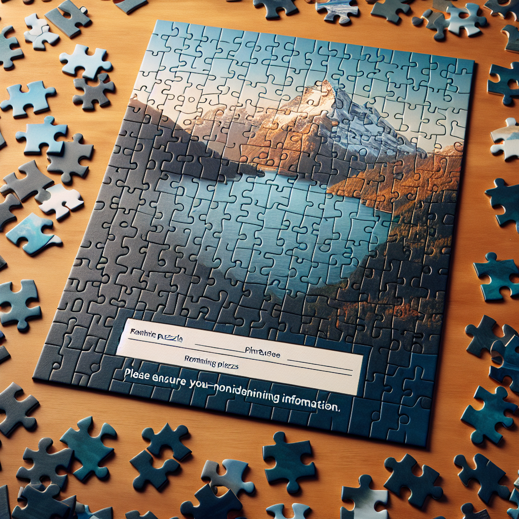 Jak powstają personalizowane puzzle na zamówienie?