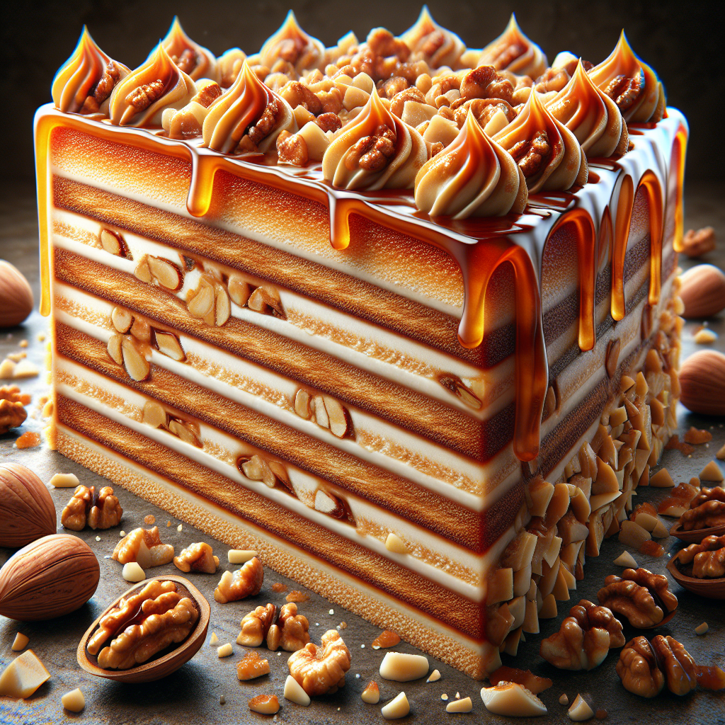 Ciasto orzechowiec – przepisy na deser